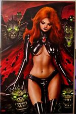 Marvel Dark X-Men #2 (2024) Nathan Szerdy Virgin Variant Cover Goblin Queen picture