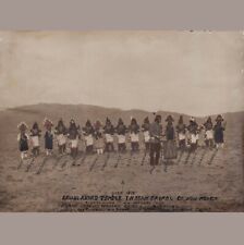 VERY VERY RARE 1912 LARGE HOPI INDIAN PHOTO picture