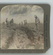 Japanese & Russian Dead Artillery Trench Soushan Hill Manchuria China Stereoview picture