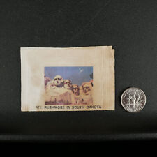 1969 Mount Rushmore Sugar Packet picture