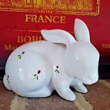 Andrea by Sadek Spring Bunny by Loucarie White Pottery Made in Portugal 7