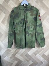 Vintage Serbian Yugoslav army f2 field jacket JNA military camouflage Medium picture