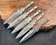 Handmade Knife Blade | Damascus Steel Knife Blank | Double Edge | Sharp | B1 picture