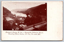 Vintage Postcard WV Harper's Ferry Potomac River picture