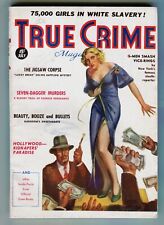 TRUE CRIME Magazine July 1936 V. 1 #1  FN+ spicy pulp picture