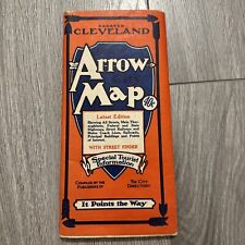 Arrow City Map, Cleveland, Ohio, Cuyahoga County. 1940s picture