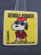 Vintage 1972 Mrs Karl's Bread Snoopy Iron On - Beagle Power - Joe Cool picture