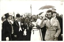 1954 RPPC Postcard; Haile Selassie Emperor Of Ethiopia Visits Germany, VIP's picture