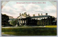Massachusetts General Hospital Boston MA c1909 Postcard picture