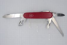 Rare Vintage SAK Swiss Army Knife Economy EDC Folding Pocket Knife Shield A0193 picture