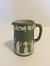 Wedgwood Sage Green Creamer ANTIQUE picture