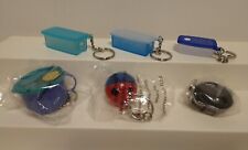 Vintage Tupperware Keychains Tiny Treasures Lot of 6 ~ NOS, Shape O, Soup Bowl + picture