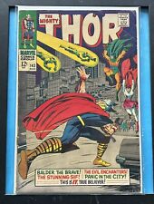 The Mighty Thor #143 Marvel 1967/1st App. The Enchanters/ G+/2.5 picture