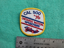Vintage Original California 500 Ontario Motor Speedway 1976 hat  Patch picture