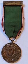 1924 NRA National Rifle Association Pinback MEDAL Ribbon Engraved Camp Perry OH picture