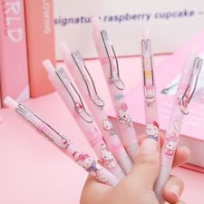 6 pcs Sanrio Hello Kitty Gel Pens, BallPoints Pens Set, Kawaii Pens Set. picture