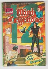 MINI LEYENDAS #249 MEXICAN MINI COMIC 1972 EXECUTIONER WITH AXE BONDAGE-C picture