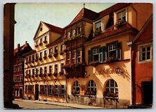 Postcard- Rothenburg Germany, Hotel Goldener Hirsch c1965 Sunny Day    387 picture