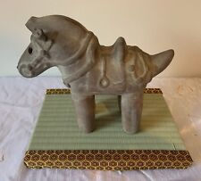 Rare Vintage Haniwa Style Horse Clay Figurine “Circle Of Clay” Japanese picture