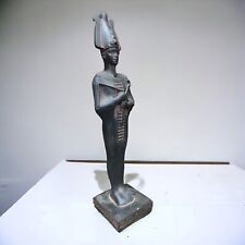 Egyptian God Osiris Ancient Statue Antiquities Pharaonic Unique Rare Egyptian BC picture