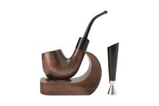 Smoking tobacco Sherlock Holmes ukrainian handmade wooden pipe with accessories picture