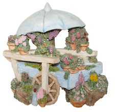 Michael's Limitied Summer Breeze Flower Cart #2405 Wall Hanging SIGNED box picture