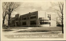 RPPC Bodne Iowa Lowell School Macmillan real photo postcard picture