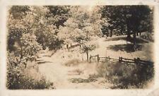 1910s RPPC Utica Ohio Country Road Classic Americna Real Photo Postcard picture