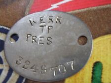 WW2 relic dogtag RAC RTR Camerionians- KERR 3249707 picture
