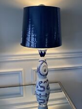 Repurposed Clase Azul Tequila Bottle Handcrafted Lamp picture