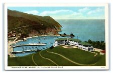 Postcard Residence of WM Wrigley Jr, Catalina Island CA T19 picture