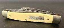 Vintage Craftsman 3-Blade Ivory Stock Folding Pocketknife 95044 Used Ships FREE picture