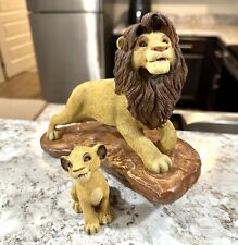 Disney The Lion King Adult Simba & Young Simba Sandicast Sculp by SANDRA BRUE picture