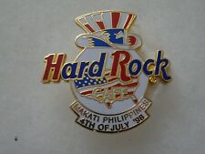 Hard Rock Cafe pin Makati Philippines 4th of july 1998 picture
