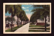 POSTCARD : FLORIDA - ST PETERSBURG FL - SECOND STREET NORTH WB picture