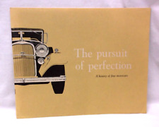1959 The Pursuit of Perfection Lincoln Dealer Brochure 1921 thru 1959 picture