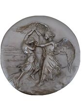 Jacob and The Angel by  Rhodes Studios Treasures Of The Dore Bible Plate picture