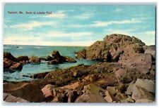 c1910s Rocks At Lobster Point Ogunquit Maine ME Unposted Rock Formation Postcard picture