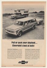 1968 Chevy Suburban Fleetside Custom Camper Pickup Ad picture