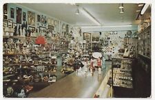 c1960s~Biddeford Maine ME~Treasure Wheel Antique Thrift Store~Vintage Postcard picture