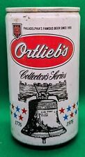 1976 ORTLIEBS Bicentennial Beer Can Collector Series Aluminum VTG RARE HTF picture