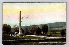 Little Falls NY-New York, Gen Herkimer Monument and Home Vintage Postcard picture
