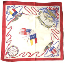 Antique 1904 St Louis Worlds Fair Souvenir Handkerchief - Excellent Condition picture