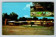 St Augustine FL-Florida, Caravan Hotel, Exterior, Vintage Postcard picture