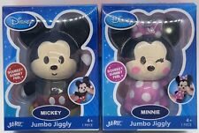 Disney Mickey & Minnie Mouse 3 1/2” Inch Jumbo Jiggly New In Box picture