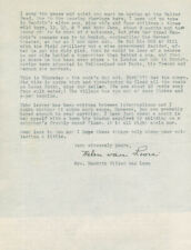 HELEN VAN LOON - TYPED LETTER SIGNED 12/06/1945 picture
