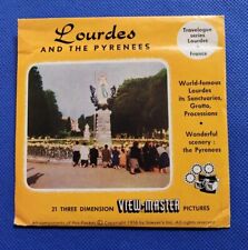 Sawyer's 1415 A B & C Lourdes and the Pyrenees France view-master Reels Packet picture