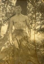 1960s Shirtless Guy Handsome Man Red Army Soldier Gay Int Vintage Photo picture