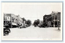 View Of Main Street Cars Elk Point South Dakota SD RPPC Photo Unposted Postcard picture