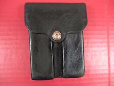 pre-WWI US Army M1910 Leather .45acp Magazine Pouch w/Eagle Snap - RIA 1914 NICE picture